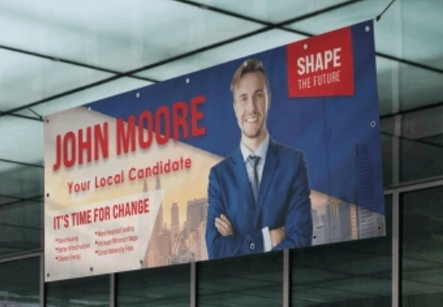 Election Vinyl Banner